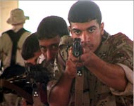 Iraqi soldiers undergo training at the hands of the US military