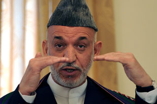 Hamid Karzai, Afghan president