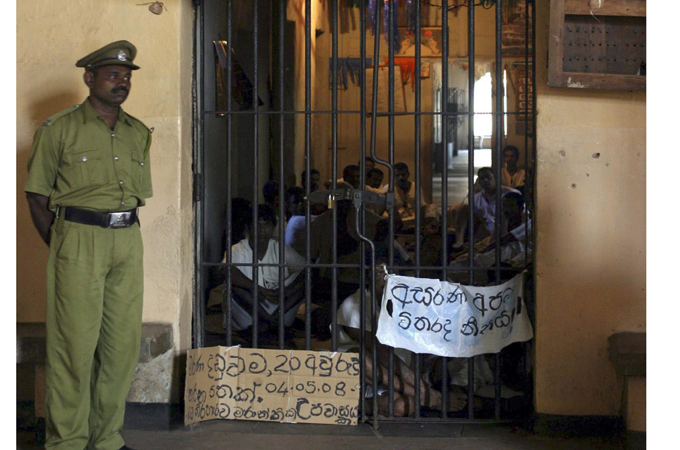 prison guard welikada sri lanka