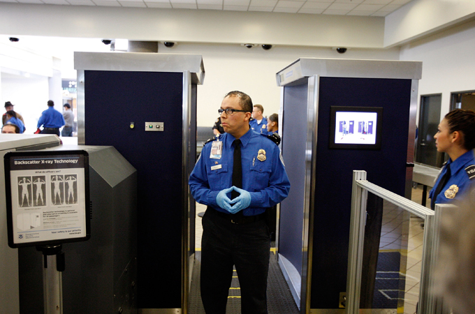 Airport security at LAX