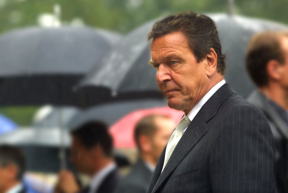 German Chancellor Gerhard Schroeder