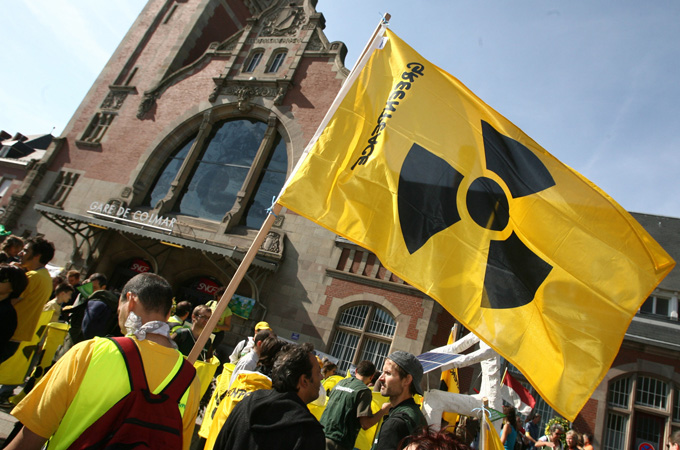 Anti-Nuclear Protests in France