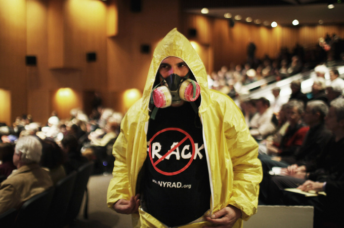 Department Of Environmental Conservation Holds Hydro Fracking Hearing