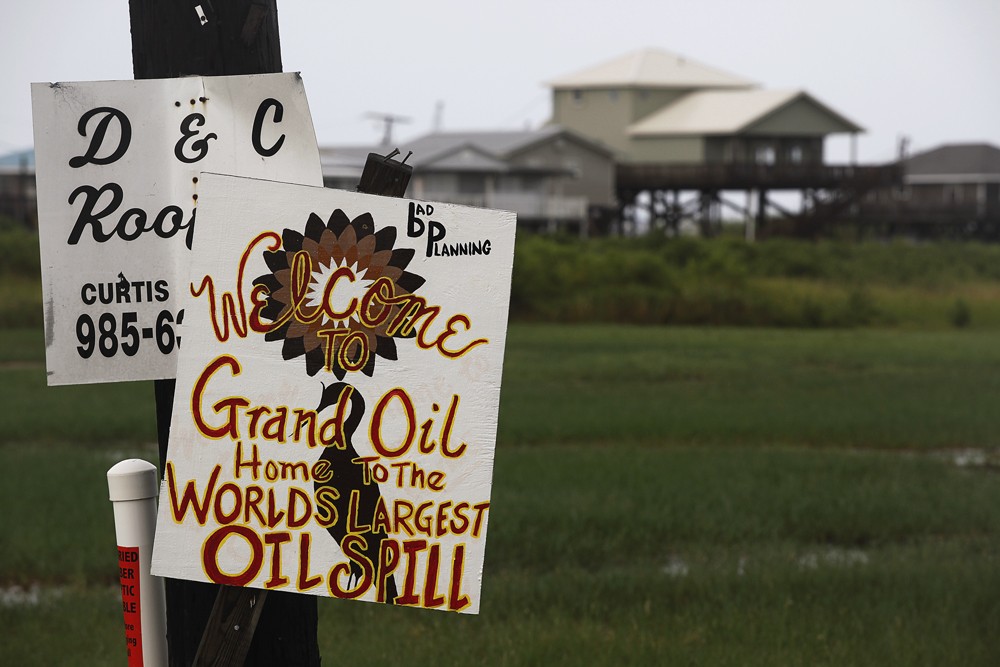 BP sign