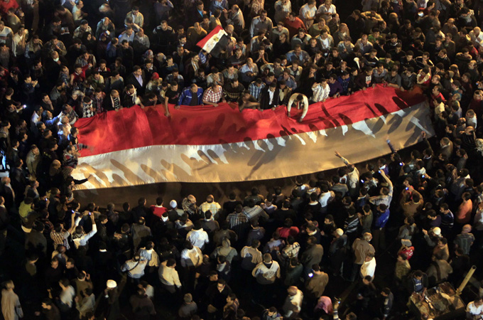 Egypt’s 18-day uprising led to the toppling of then-President Hosni Mubarak on February 11, 2011