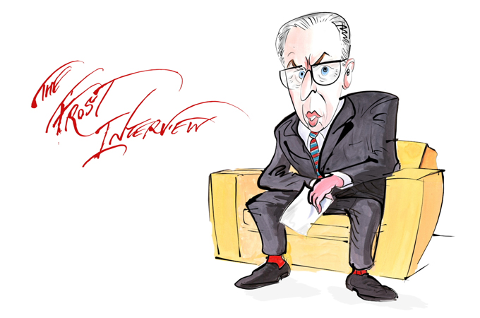 The Frost Interview - title logo