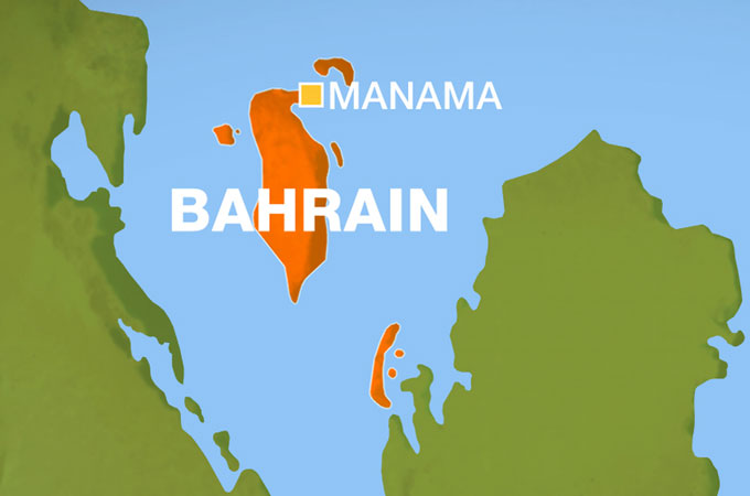 manama bahrain map