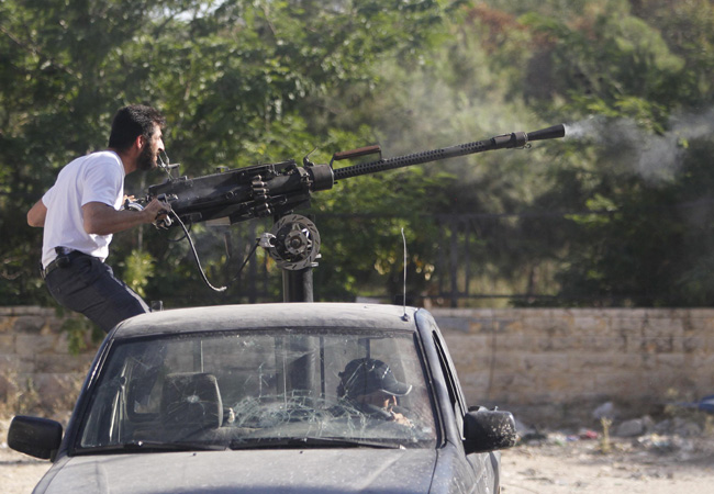 Syrian rebels claim delivery of new weapons