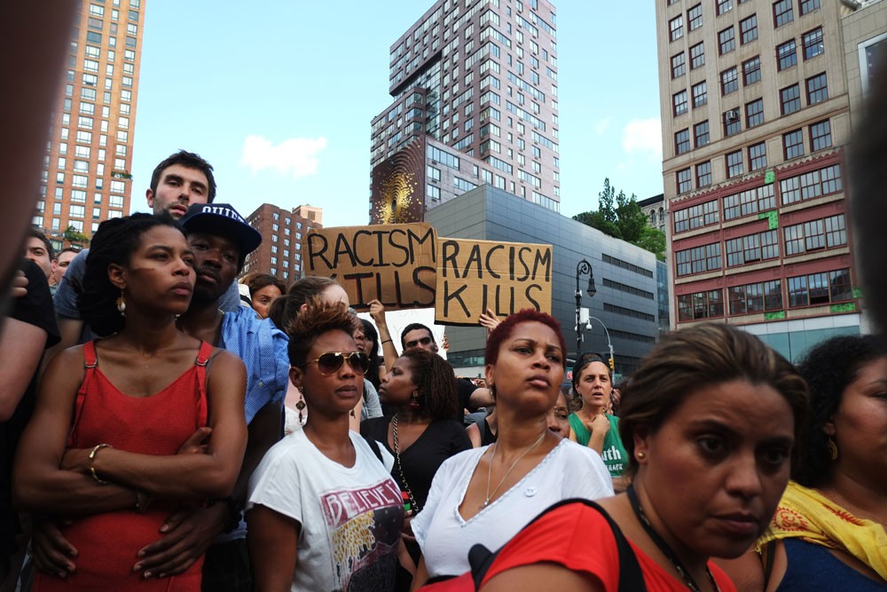 ''Justice for Trayvon'' protest in NYC