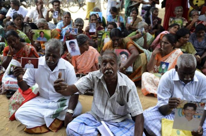 The Tamil Tigers enforced a mandatory draft towards the end of the conflict when many of their fighters died [Reuters]