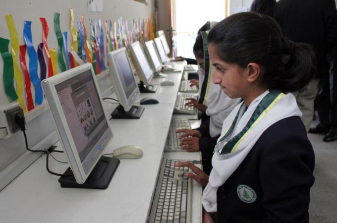 Research shows that on countries with bigger offline gender inequalities women do better than men online [AFP]