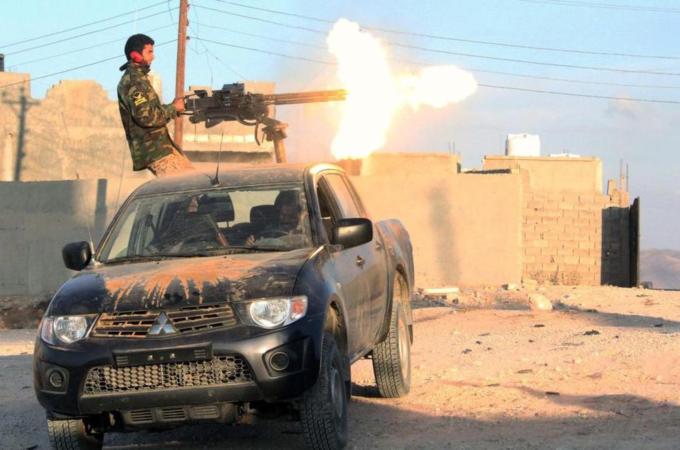 Libya is witnessing its worst spasm of violence since Gaddafi's regime was overthrown, writes West [AFP]