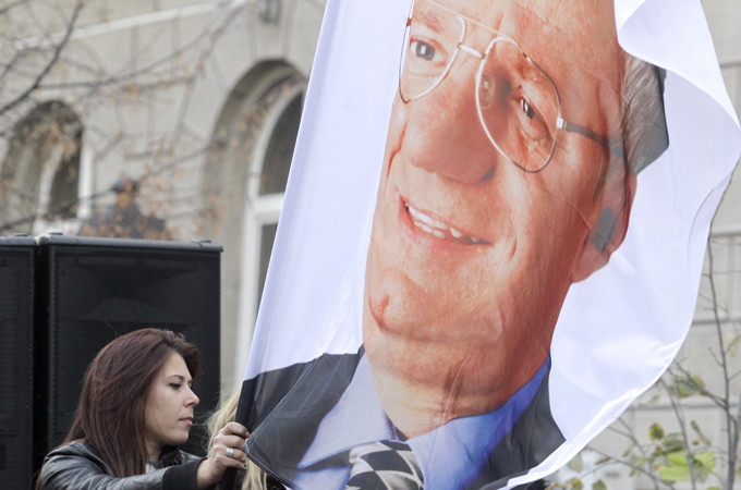 Seselj's far-right supporters see him as a victim and someone who stood up for his country [EPA]