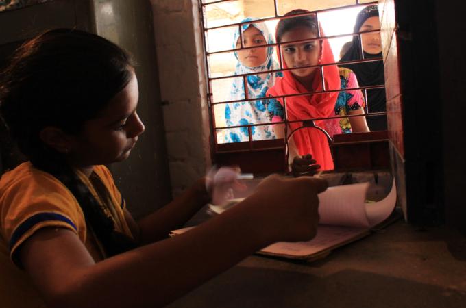 Currently, the bank has just Rs 21,000 ($340) under management [Raksha Kumar/ Al Jazeera]