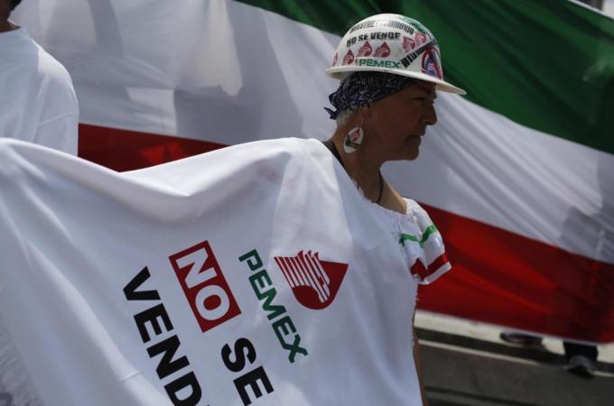 Mexico nationalised its oil industry in the 1930s after the Mexican Revolution [Reuters]