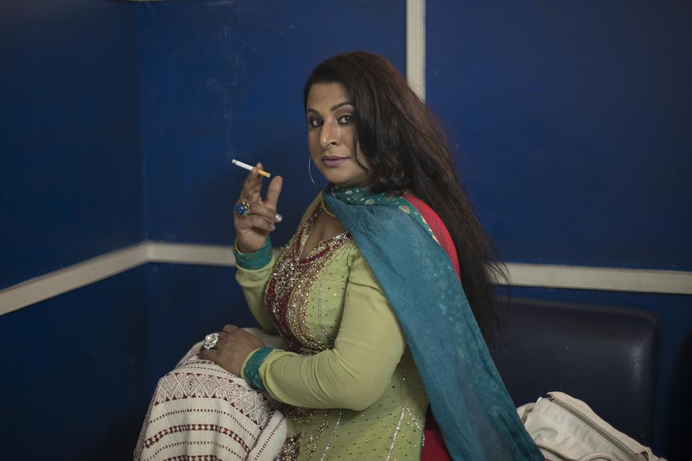 Neeli Rana is a transgender activist and was at the forefront of the struggle with the Supreme Court of Pakistan to grant basic civil rights to the third gender. She's the field supervisor at the Khawaja Sira Society.