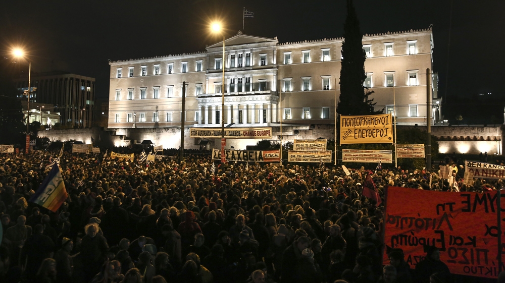Greece protests