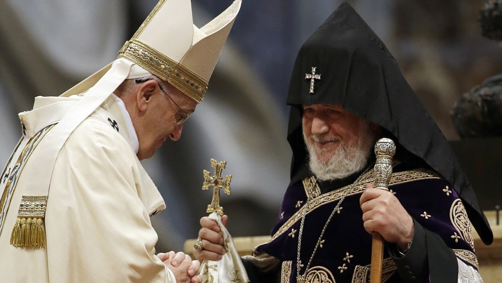 Karekin II, Francis