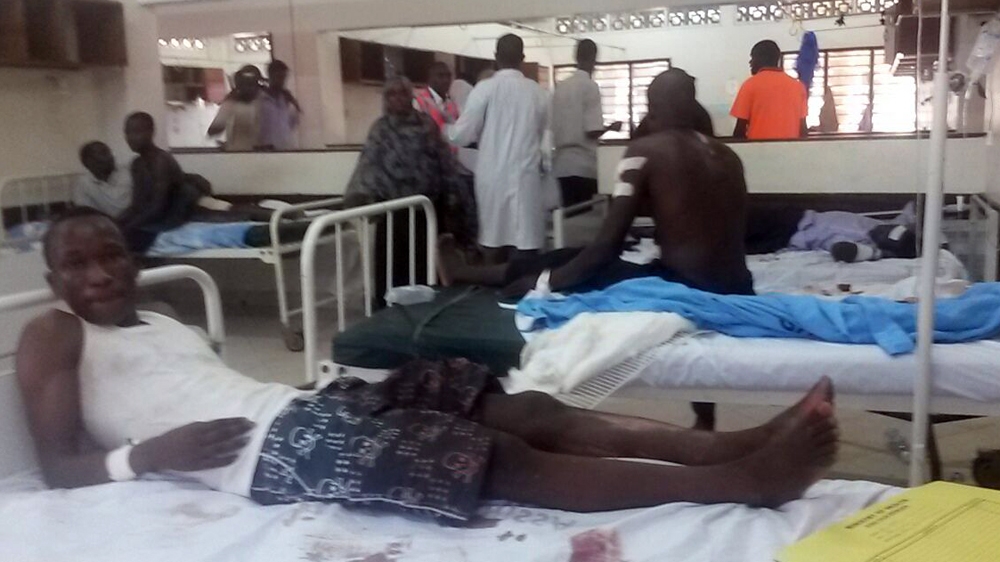 Rescued hostages were treated at a nearby hospital [Alinoor Moulid Bosh/Al Jazeera] 