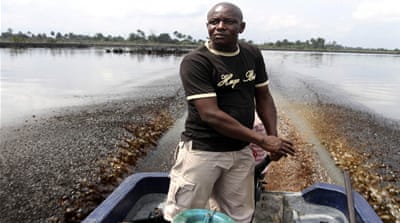 More than 550 spills were recorded in the delta last year [Reuters]