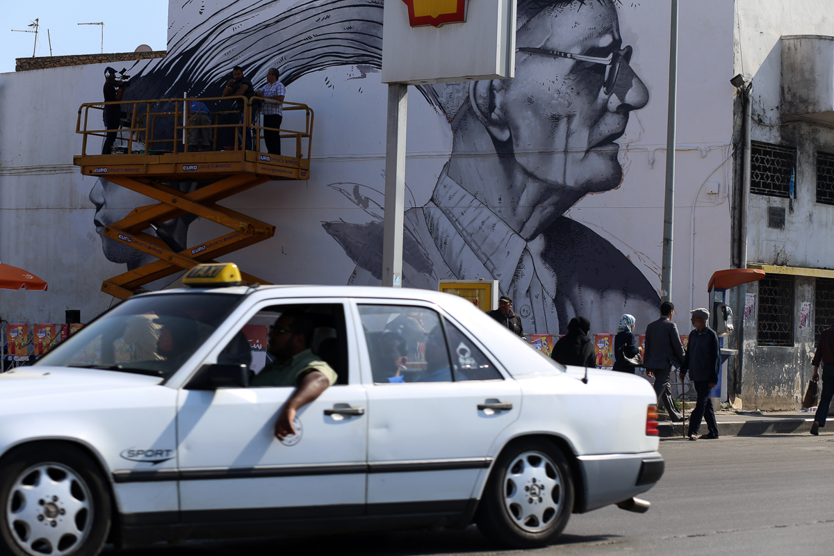 Street art Rabat/ DO NOT USE / RESTRICTED