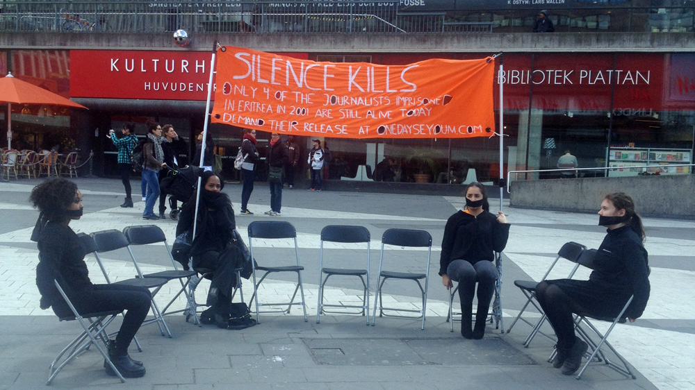 Sweden protest