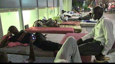 In addition to harsh conditions, migrants often face resentment from the locals [Kyle G Brown/Al Jazeera]