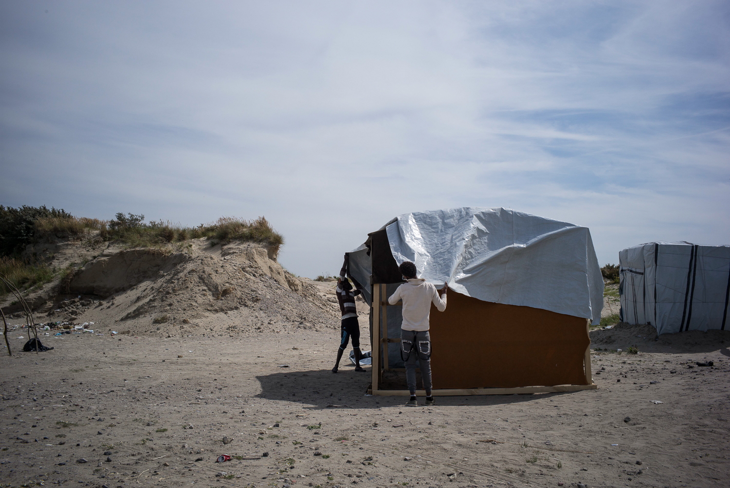 Calais migrants / DO NOT USE/ RESTRICTED