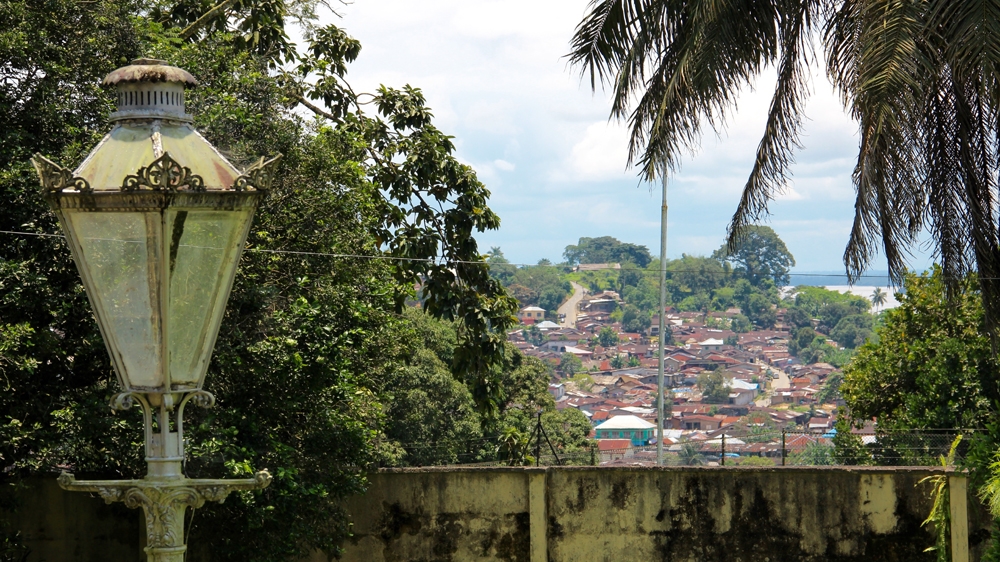 A view of Old Calabar from Government Hill [Femke van Zeijl/Al Jazeera]