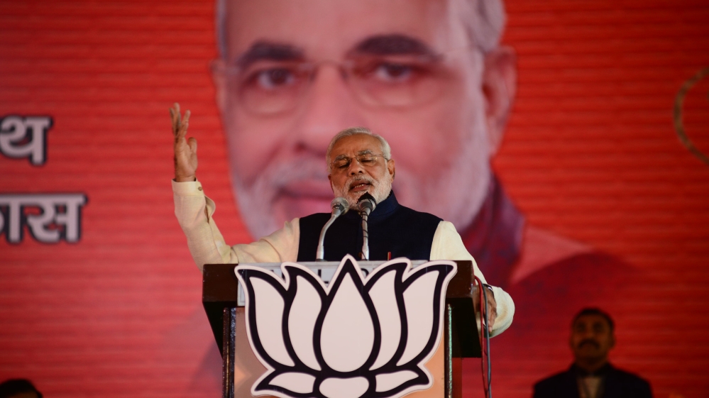 Modi at rally