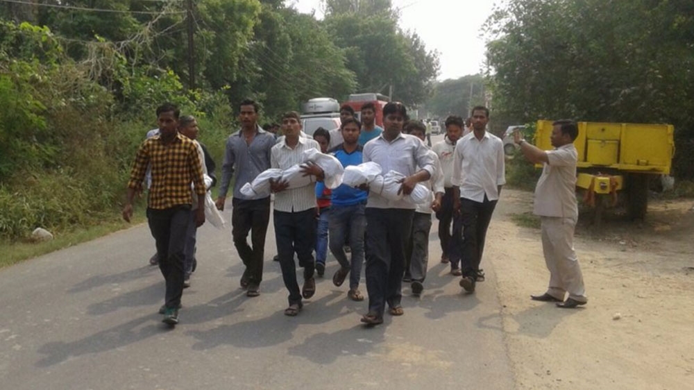 Dalit children burnt alive