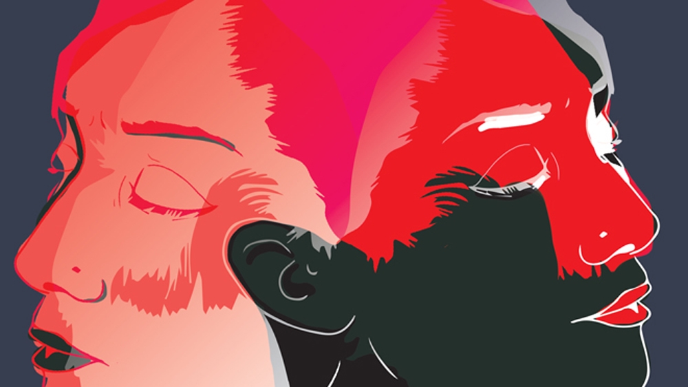 The Sad and the Sadder me (Magazine illustration)