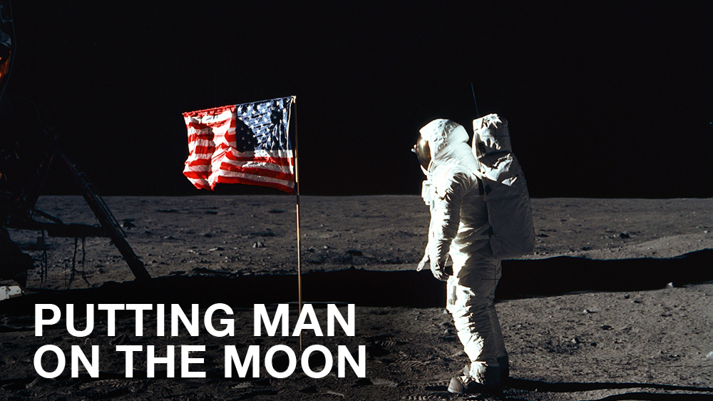 Al Jazeera Correspondent - Putting Man on the Moon - with logo