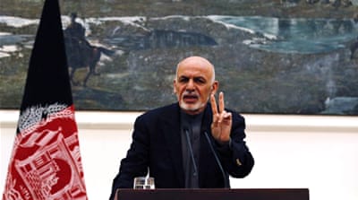Afghan President Ashraf Ghani [EPA]