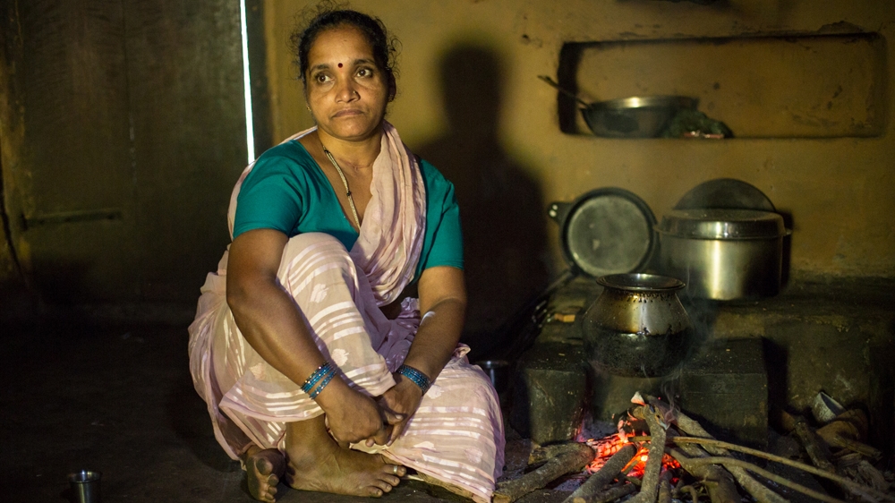 
The couple has harvested enough crop to live comfortably during the year, though this is not always the case [Vivek Muthuramalingam/Al Jazeera] 