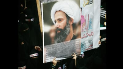 An image of Sheik Nimr al-Nimr [AP]