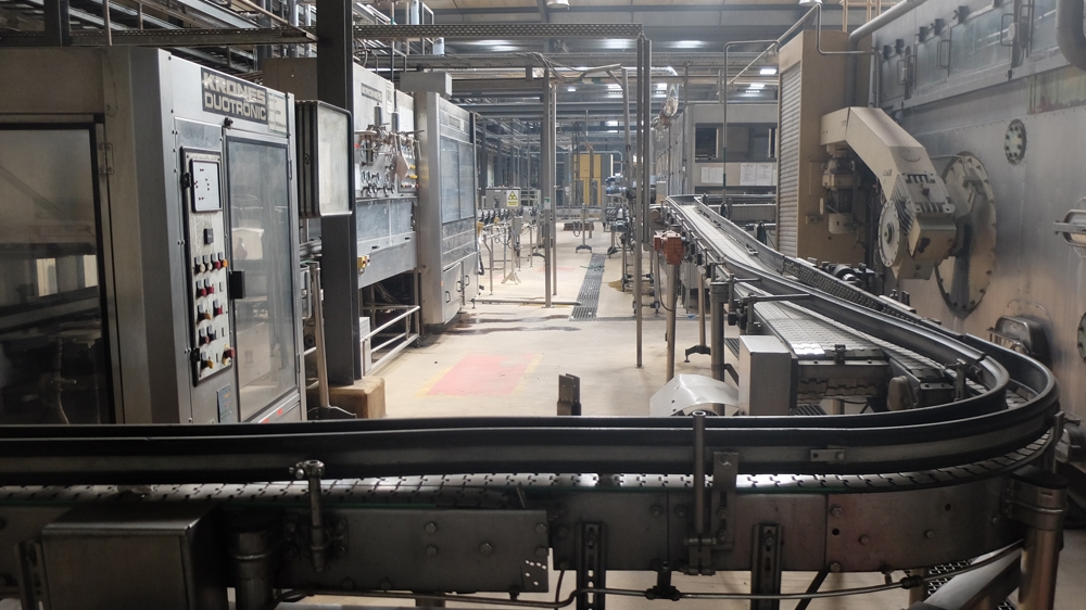 The brewery operation in Juba is expected to close because of the US dollar shortages [Rowley Edwards/Al Jazeera]