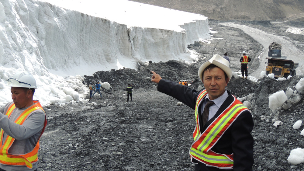 Anti-mine activists say those living near Kumtor are wary of the mine's negative effect on the environment, and that dust from the mine is causing health problems [Ryskeldi Satke/Al Jazeera]