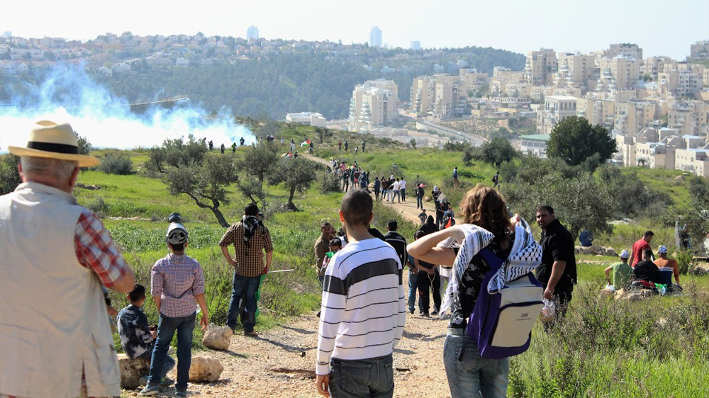 Palestinian protest bilin