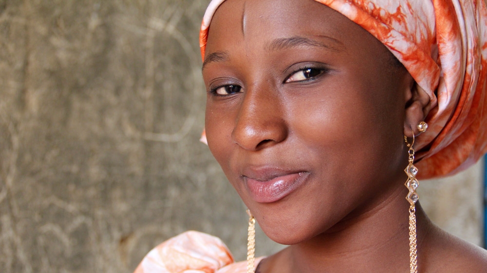 Kannywood actress Halima Ahmed says her parents support her acting career [Femke van Zeijl/Al Jazeera]