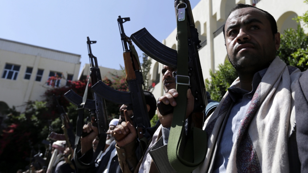 A tribal gathering shows support to the Houthi Group