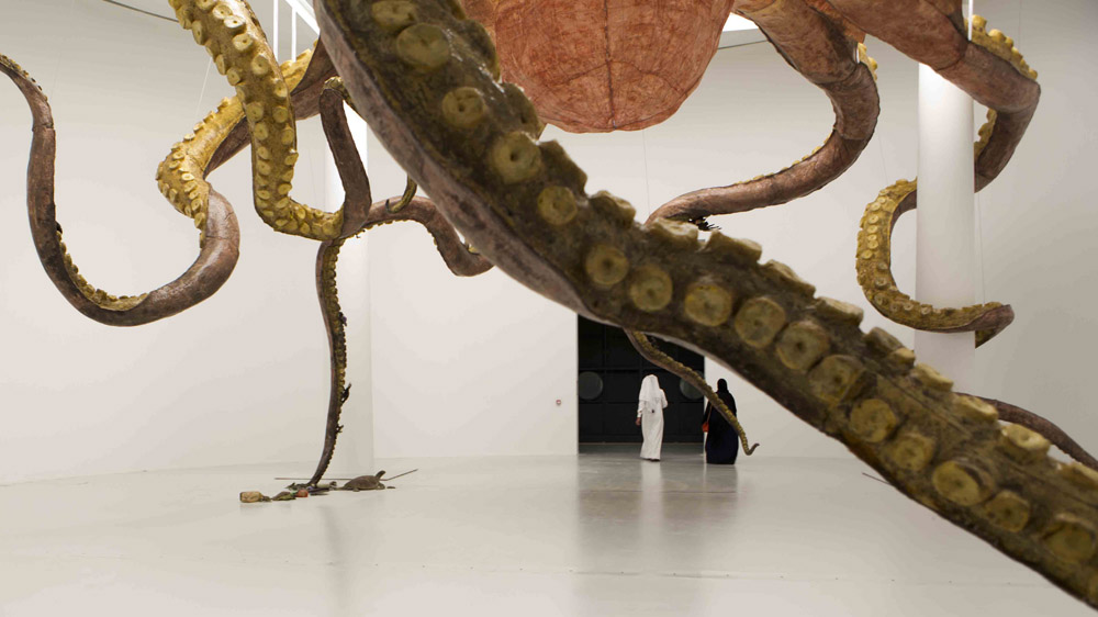  Huang Yong Ping's Wu Zei tackles the issue of environmental pollution [Courtesy of Qatar Museums]