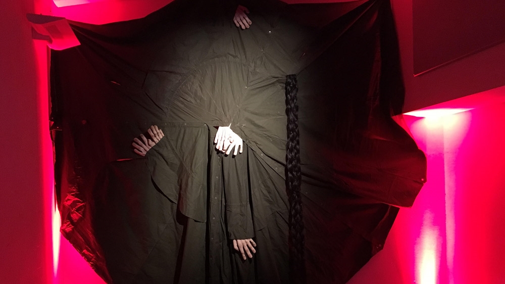 Arab Women Artists Now is a festival promoting creatives from the diaspora. The event showcases musicians, poets, filmmakers, performance artists and dancers [Rhodri Davies/Al Jazeera]