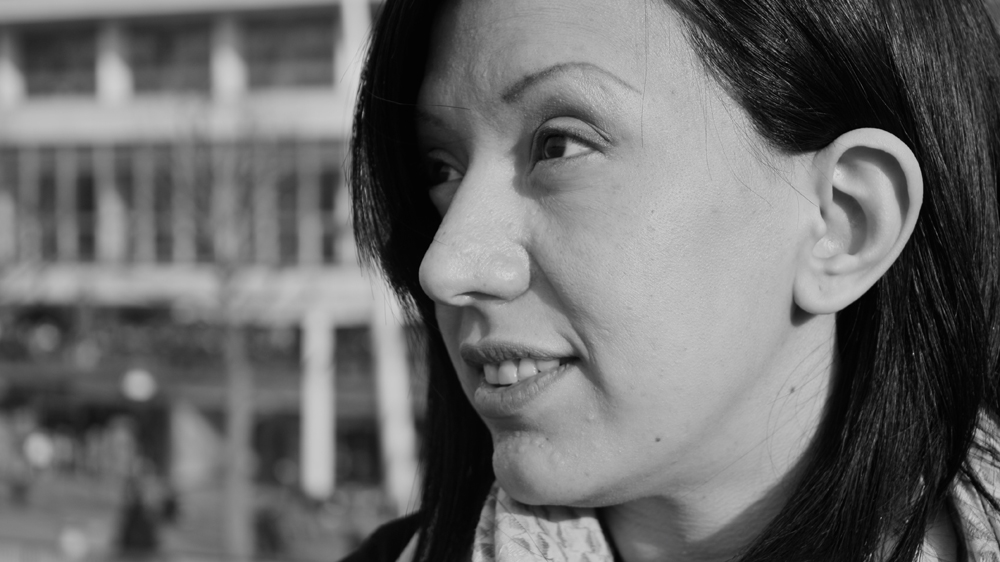 Palestinian poet Rafeef Ziadah is also an activist and a member of the Palestinian Boycott, Divestment and Sanctions (BDS) [Courtesy of Rafeef Ziadah]