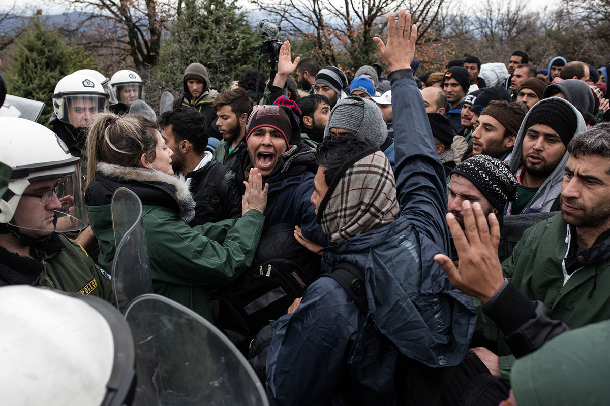 Refugees keep on arriving at Idomeni camp/ Please Do Not Use