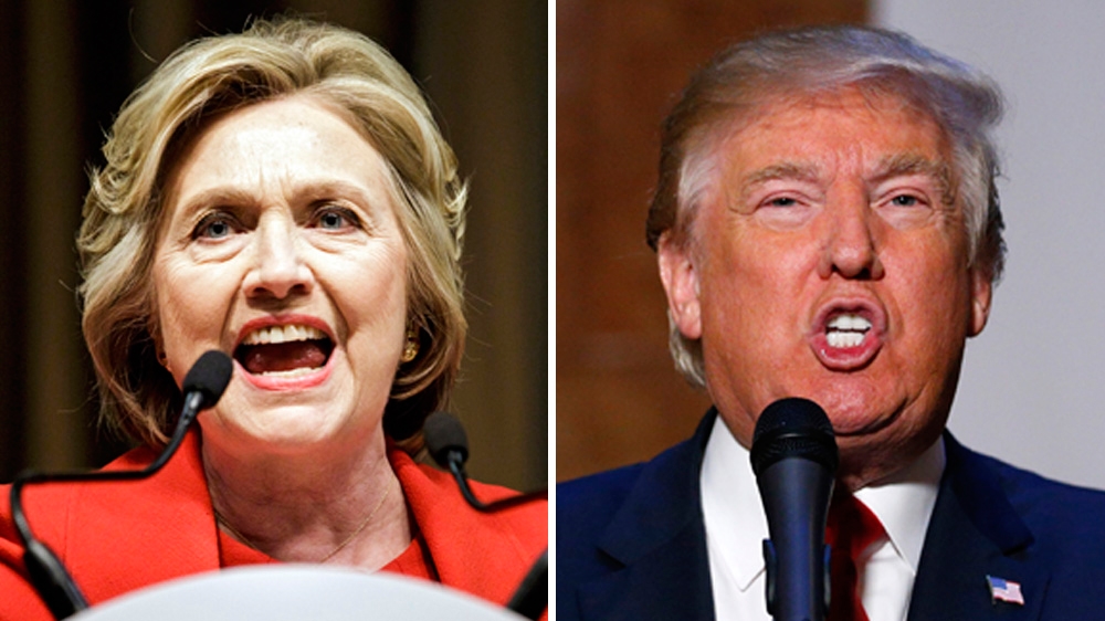 Trump Clinton