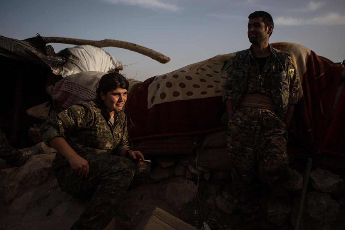 YPJ women kurdish fighters/Please Do Not Use