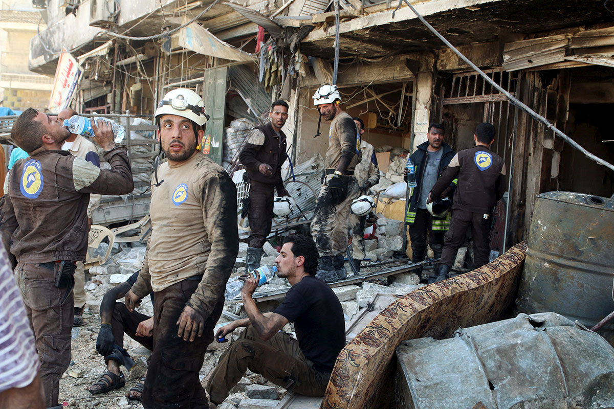 Strikes in Syria