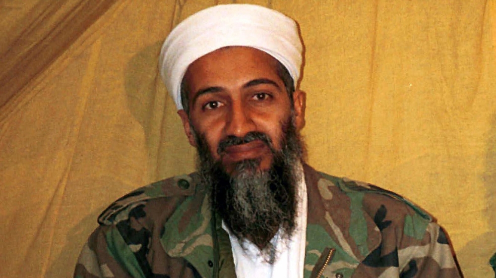 In this undated file photo, Osama bin Laden is seen in Afghanistan
