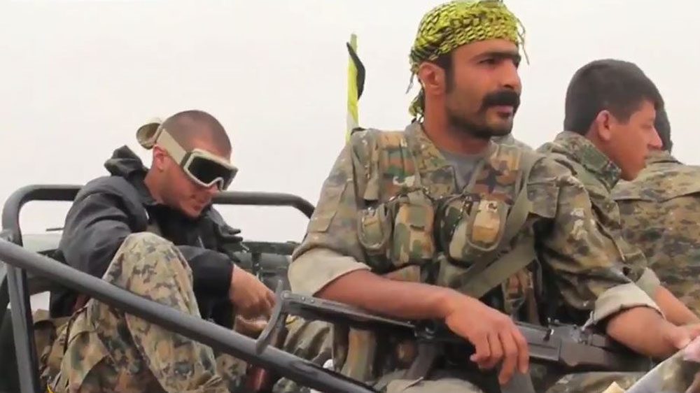 US troops YPG patches Syria